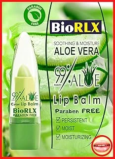 Biorlx 99% Aloe Vera Renkli Dudak Balsamı, Nemlendirici, Dudak Dolgunlaştırıcı, Sıcaklık Renk Değişimi Ruj, Uzun Ömürlü Besleyici Aloe Vera ürün görseli 1