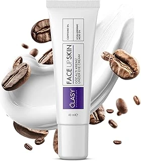 Clasy Care Göz Altı Kremi – Morluk Şişlik Karşıtı –%5 Kafein +%2 Hyalüronik Asit – Kırışıklık, Torba İnce Çizgiler Için Aydınlatıcı Göz Kremi – Kore Esintili Göz Çevresi Kremi, 40 Ml ürün görseli 1