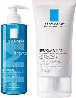 La Roche Posay Effaclar Jel 400 Ml + Effaclar Mat Nemlendirici 40 Ml Set ürün görseli 1