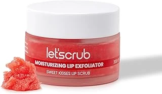 Let'Scrub Nemlendirici Dudak Peelingi Sweet Kisses Lip Scrub Karpuz Aromalı Partiküllü Shea Yağlı 30 Gr ürün görseli 1