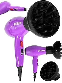 Steiner Alman 3800 Watt Professional Saç Kurutma Makinesi Ac Motor Fön Makinesi + Difüzör + 2 Adet Başlık ürün görseli 1