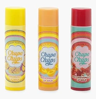 Lip Balm Dudak Bakım Kremi 4Gr Karpuz Şeftali Limon 3Lü ürün görseli 1