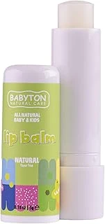 Babyton Bebek Çocuklar İçin Doğal Dudak Koruyucu Balm Naturel ürün görseli 1