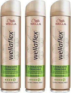 Wella Wellaflex Flexible Strong Hold Saç Spreyi - 250 Ml X3’Lu Set ürün görseli 1