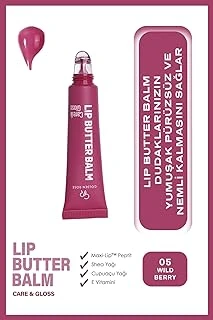 Lip Butter Balm No: 05 Wild Berry - Nemlendirici Parlatıcı Dudak Balmı ürün görseli 1