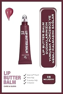 Lip Butter Balm No: 08 Mulberry - Nemlendirici Parlatıcı Dudak Balmı ürün görseli 1