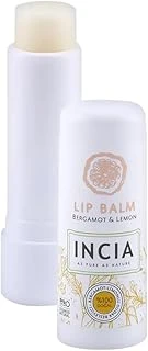 Incia%100 Doğal Dudak Besleyici Bergamot & Limon Bitkisel Nemlendirici Dudak Bakım Kremi 6 G ürün görseli 1