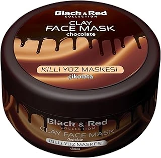 Black&Red Kil Maskesi Yüz Maskesi Çikolata İçerikli Killi Yüz Maskesi - 400G ürün görseli 1