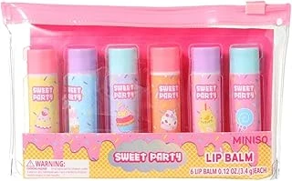 Miniso Sweat Party Tatlı Temalı 6'Lı Lip Balm Seti, 2017402410106 ürün görseli 1