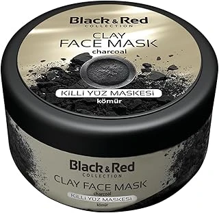 Black&Red Kil Maskesi Yüz Maskesi Kömür İçerikli Killi Yüz Maskesi - 400G ürün görseli 1