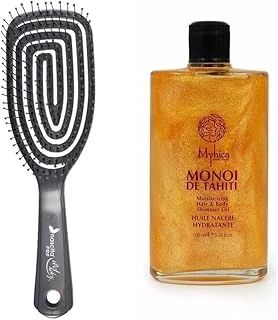 Üç Boyutlu Saç Fırçası -01 + Işıltılı Saç & Vücut Nemlendirici - 100 Ml ürün görseli 1