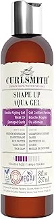Curlsmith Şekil Up Aqua Jel, Hasarlı Saçlar Için Proteinli Hafif Şekillendirici Jel (8 Oz) ürün görseli 1