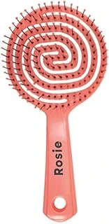 Rosie Üç Boyutlu Oval Saç Fırçası Pembe ürün görseli 1