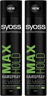 Syoss Pure Hold Saç Spreyi, 400Ml, Mega Tutuş, Set Of 2 ürün görseli 1
