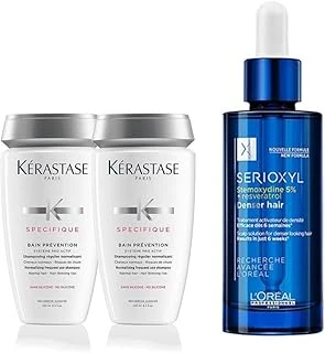 Specifique Prevention Şampuan 2X250 Ml + L'Oreal Serioxyl Stemoxydine%5 Denser Hair 90 Ml Set ürün görseli 1