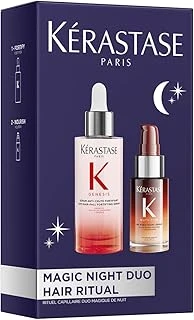 Kérastase Genesis Sérum Anti-Chute Fortifiant Saç Dökülmesine Saç Kırılmasına Karşı (90 Ml) Nutritive 8H Magic Night (30 Ml) Ile Daha Fazla Parlaklık Yumuşaklık Için Bakım Seti ürün görseli 1