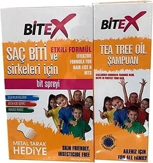 Bitex Bit Spreyi 100 Ml Şampuan 150 Ml Seti, Çelik Tarak Hediyeli ürün görseli 1