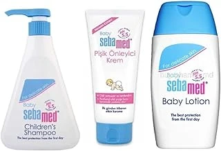 Bebek 3'Lü Bakım Seti, Şampuan 500Ml, Bebek Losyonu 200Ml, Pişik Kremi 50Ml ürün görseli 1