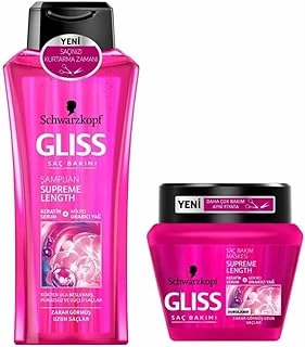 Gliss Supreme Length Şampuan 360 Ml + Maske 300 Ml Set ürün görseli 1