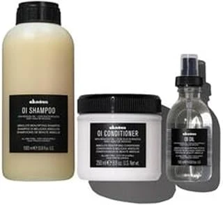 Davines Oi Oil Saç Bakım Seti, Şampuan 1000 Ml, 250 Ml, 135 Ml, Unisex ürün görseli 1