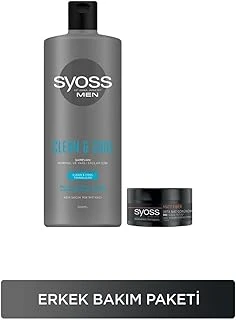 Syoss Men Clean & Cool Şampuan 500 Ml, Matt Fiber Wax Set, Erkek ürün görseli 1