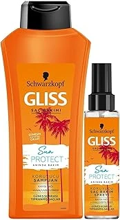 Gliss Sun Protect Şampuan 525 Ml + Koruyucu Saç Bakım Spreyi 100 Ml Set ürün görseli 1
