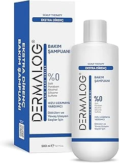 Dermalog Dökülen Yavaş Uzayan Saçlar Için Ekstra Direnç Saç Bakım Seti 500 Ml (Şampuan + Maske) ürün görseli 1