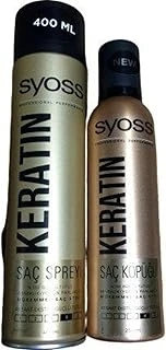 Syoss Keratin Saç Spreyi 400 Ml + Saç Köpüğü 250 Ml Seti ürün görseli 1