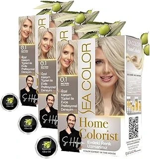 Sea Color Colorist Set Saç Boyası 0.1 İnci Tozu Pearl Glım (3 Paketi) ürün görseli 1