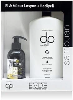 Dp Pamuk Sütü & Buğday Proteini 1000 Ml Tuzsuz Şampuan + 250 Ml Dex Vücut Losyonu Set 86949655353740 ürün görseli 1
