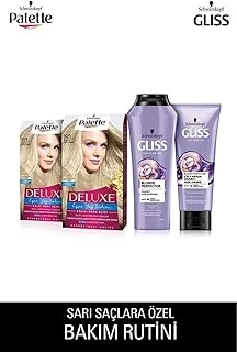 Gliss Blonde Perfector Mor Şampuan 250 Ml, Mor Maske, Saç Bakım Seti ürün görseli 1
