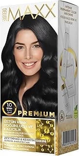Maxx Deluxe Premıum Yarı Kit Set Saç Boyası 1.0 Siyah ürün görseli 1