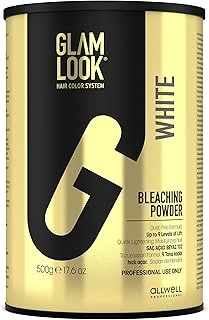 Glamlook White | Beyaz Toz Açıcı 500 Gr. | Profesyonel Yüksek Açma Gücü | Zarar Vermeyen Nemlendirici Formül | Evde Kuaför Kullanımına Uygun Saç Rengi Açıcı Toz ürün görseli 1