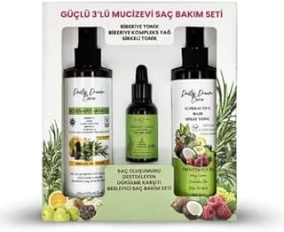 Daily Care Rosemary Miracle Biberiye Bakımı 3'Lü Set (Tonik + Serum) ürün görseli 1