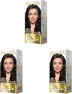 Maxx Deluxe Premıum Yarı Kit Set Saç Boyası 5.0 Kahve (3 Paketi) ürün görseli 1