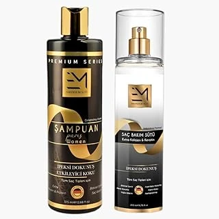 2'Li Profesyonel Saç Bakım Seti Şampuan + Keratin Saç Bakım Sütü - Paris Serisi ürün görseli 1