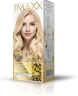 Maxx Deluxe Premıum Yarı Kit Set Saç Boyası 10.0 Sarı ürün görseli 1