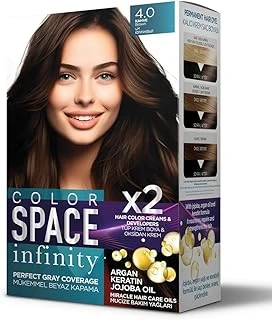 Color Space Infınıty Set Saç Boyası 4.0 Kahve ürün görseli 1