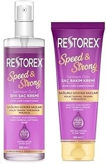 Restorex Speed Strong Sıvı Saç Kremi 200 Ml&Krem 250 Ml ürün görseli 1