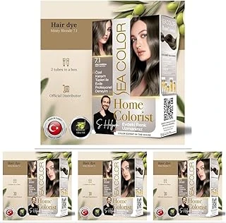 Sea Color Colorist Set Saç Boyası 7.1 Sisli Kumral Mısty Blonde (4 Paketi) ürün görseli 1