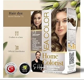 Sea Color Colorist Set Saç Boyası 7.3 Kumral Secret Blonde ürün görseli 1