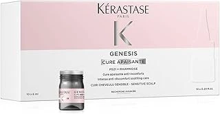Kérastase Genesis Apaisant Cure, Yatıştırıcı Yoğun Kür, Hassas Saç Derisini Rahatlatır, Kaşıntı, Tahriş Iltihapları Rahatlatır, Anında Etki, Dış Etkilere Karşı Korur, 10 X 6 Ml ürün görseli 1
