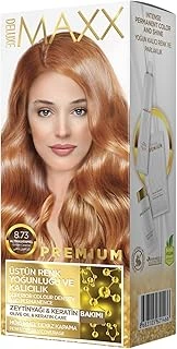 Maxx Deluxe Premıum Yarı Kit Set Saç Boyası 8.73 Altın Karamel ürün görseli 1