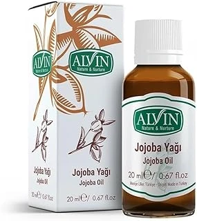 Alvin Jojoba Yağı, Soğuk Sıkım,Yüzde Yüz Saf Doğal, 20 Ml ürün görseli 1