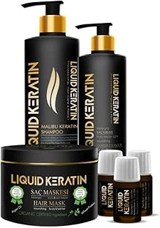 Onarıcı Saç Botoksu No 1 - Yıpranan Yanan Kopan Kırılan Saçlara Keratin Bakım Seti ürün görseli 1