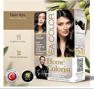 Sea Color Colorist Set Saç Boyası 3.0 Bitter Kahve Bıtter Coffee ürün görseli 1