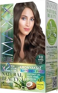 Maxx Deluxe Beauty Amonyaksız Set Boya 7.0 Kumral ürün görseli 1