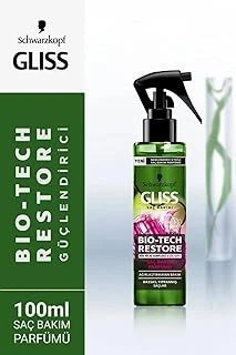 Gliss Bio-Tech Restore Saç Bakım Parfümü, 100 Ml, Yeşil ürün görseli 1