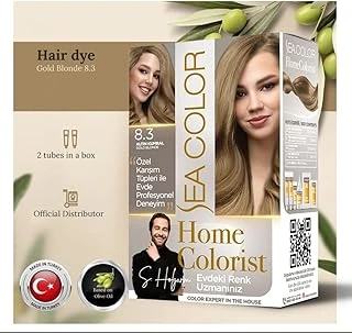 Sea Color Colorist Set Saç Boyası 8.3 Altın Kumral Gold Blonde ürün görseli 1