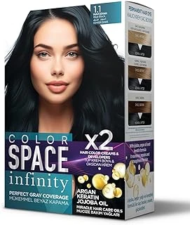 Color Space Infınıty Set Saç Boyası 1.1 Siyah ürün görseli 1